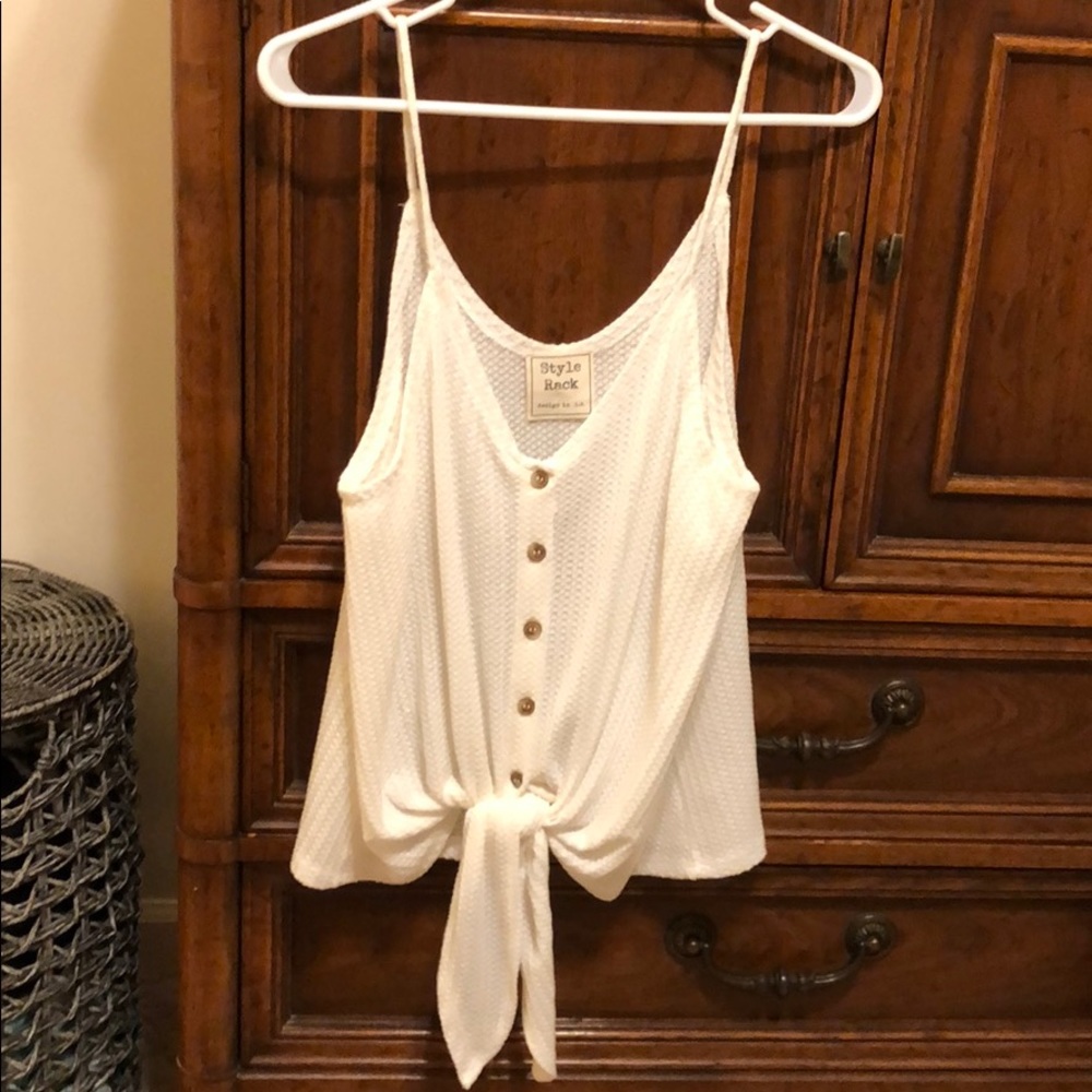 Waffle Knit Tank